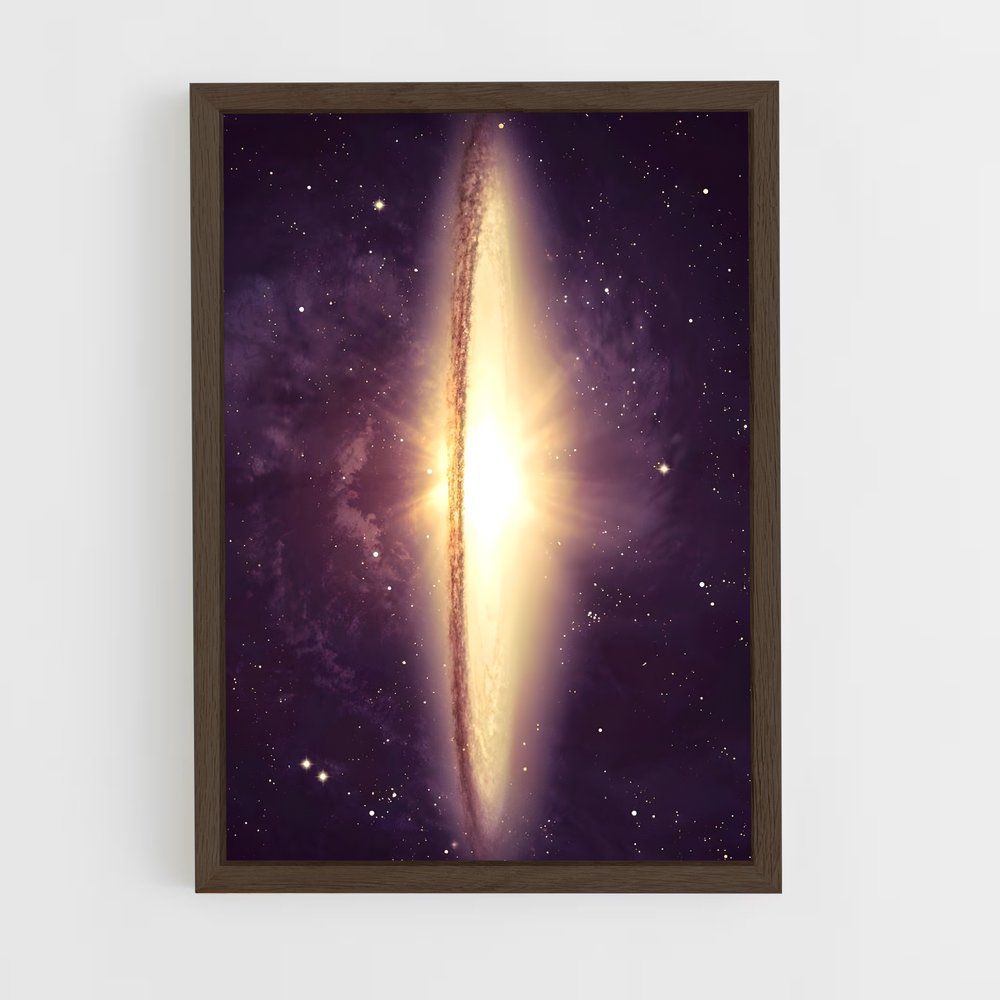 Poster Galaxie elliptique majestueuse (vue 5)